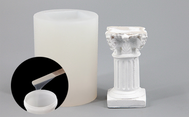 羅馬柱翻模選擇什么的模具硅膠 ？